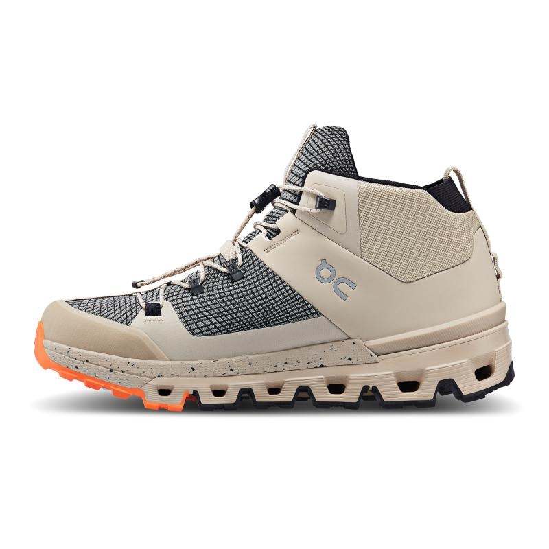 QC Cloudtrax Sensa Women's Hiking Shoes Sand | Flame Grey | 78602-VEFZ