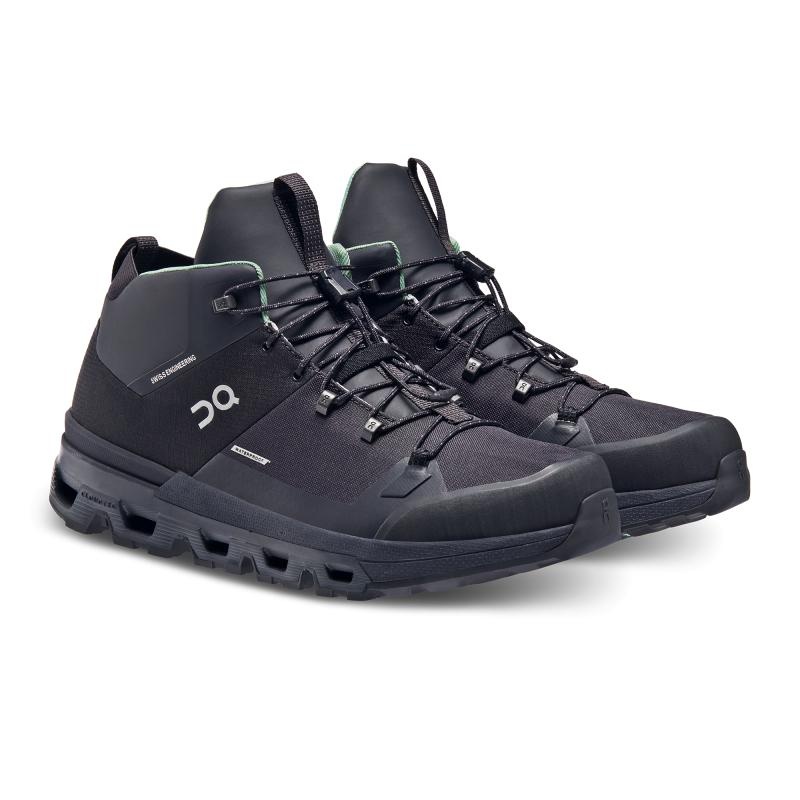 QC Cloudtrax Waterproof Men's Hiking Boots Black | 06475-SHMU