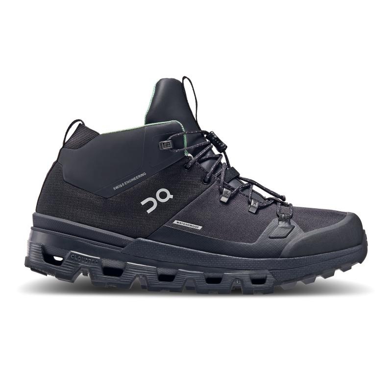 QC Cloudtrax Waterproof Women\'s Hiking Boots Black | 47256-KNQT