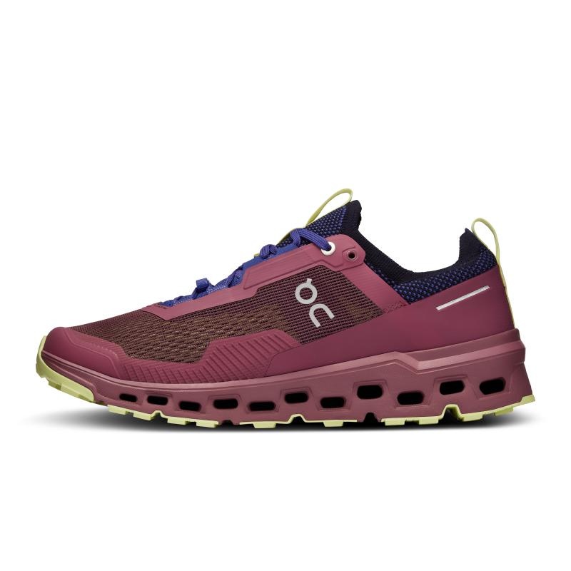 QC Cloudultra 2 Men's Trail Running Shoes Cherry | Hay Burgundy | 85710-OZBX