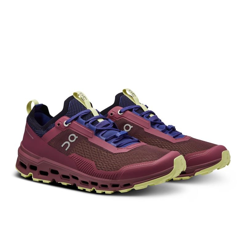 QC Cloudultra 2 Men's Trail Running Shoes Cherry | Hay Burgundy | 85710-OZBX