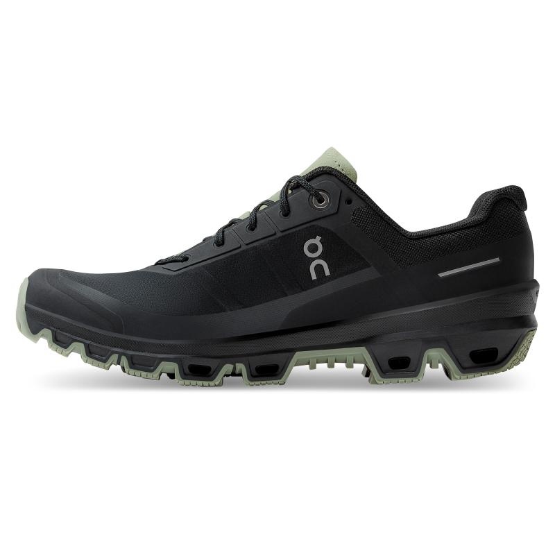 QC Cloudventure Men's Hiking Shoes Black | Reseda | 80495-TMLN