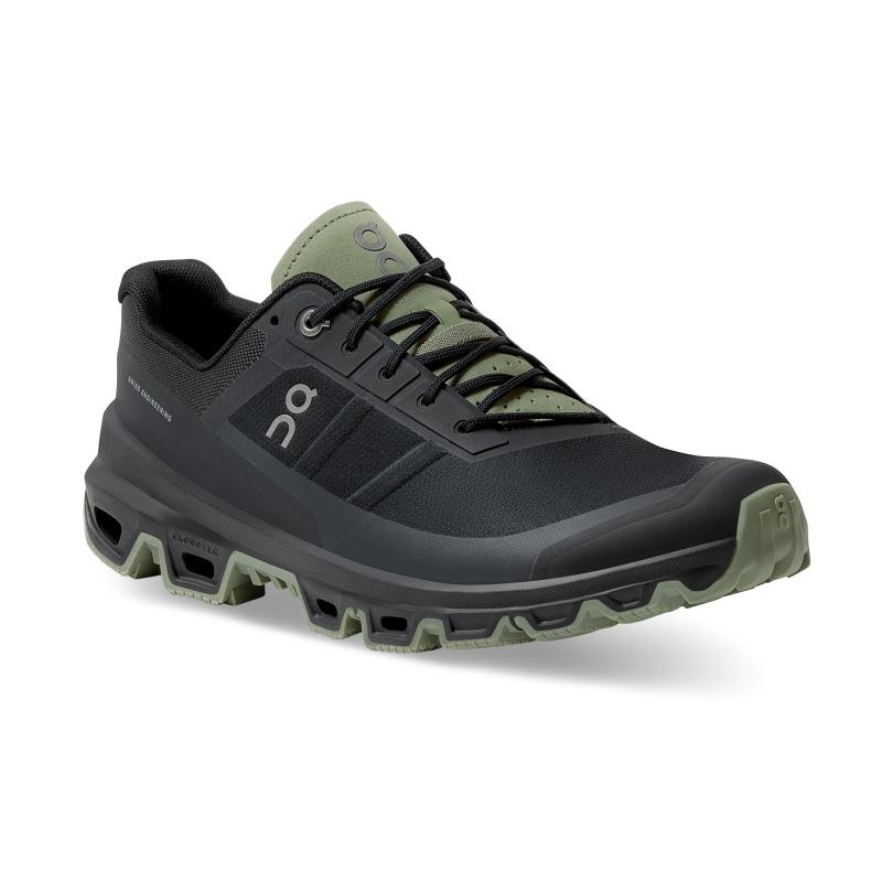 QC Cloudventure Men's Hiking Shoes Black | Reseda | 80495-TMLN