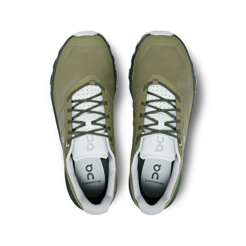 QC Cloudventure Men's Hiking Shoes Olive | Fir | 16397-GUNW