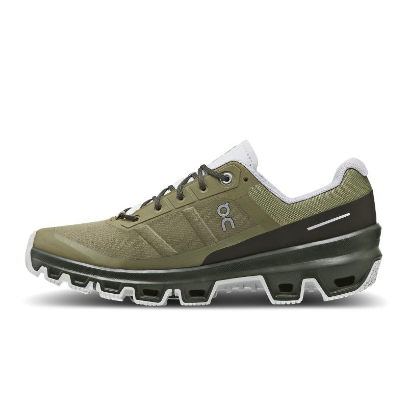 QC Cloudventure Men's Trail Running Shoes Olive | Fir | 18276-EWTJ