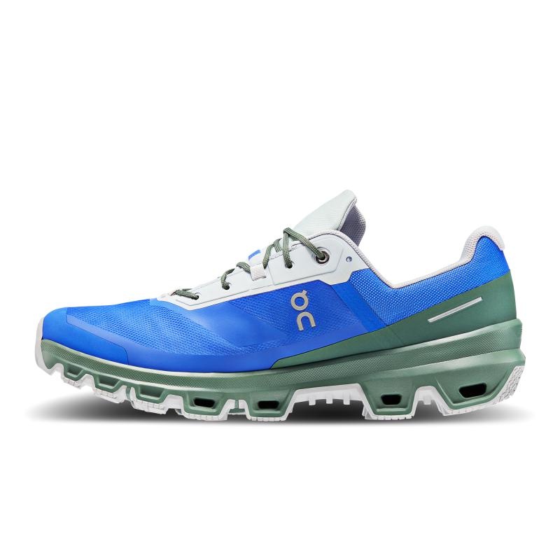 QC Cloudventure Men's Trail Running Shoes Cobalt | Ivy Blue | 85314-ELAS