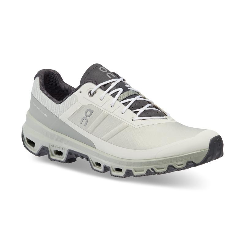 QC Cloudventure Men's Trail Running Shoes Ice | Kelp Grey | 67018-MEOI