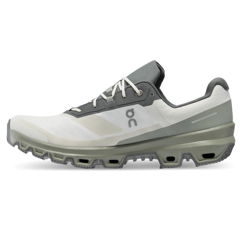 QC Cloudventure Men's Trail Running Shoes Ice | Kelp Grey | 01832-YCNW