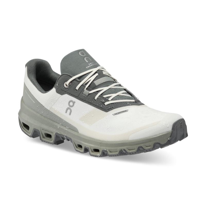 QC Cloudventure Men's Trail Running Shoes Ice | Kelp Grey | 01832-YCNW