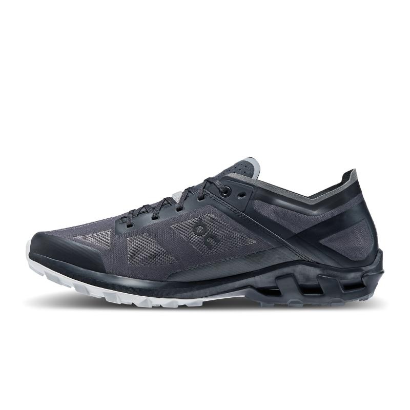 QC Cloudventure Peak 3 Men's Competition Running Shoes Black | Glacier | 52149-QWNP