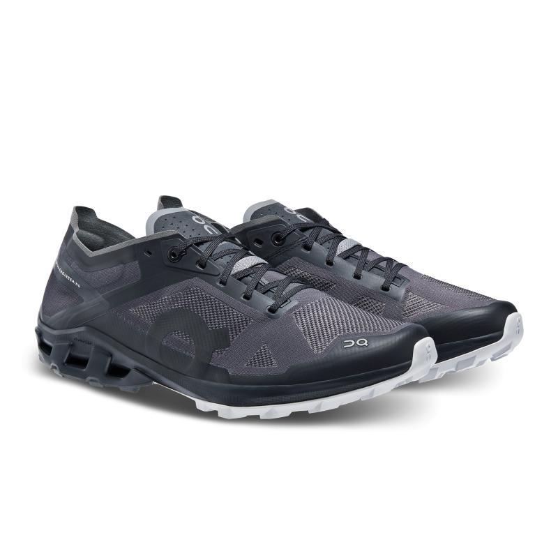 QC Cloudventure Peak 3 Men's Competition Running Shoes Black | Glacier | 52149-QWNP