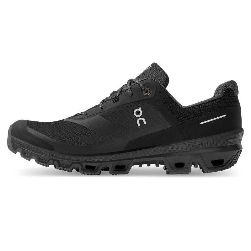 QC Cloudventure Waterproof Men's Hiking Shoes Black | 94835-EFMP