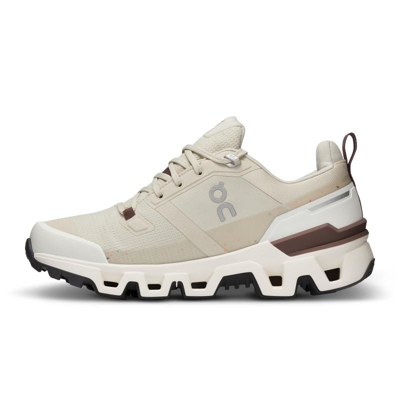 QC Cloudventure Waterproof Women's Hiking Shoes Sand | Ivory Grey | 17230-TSVC