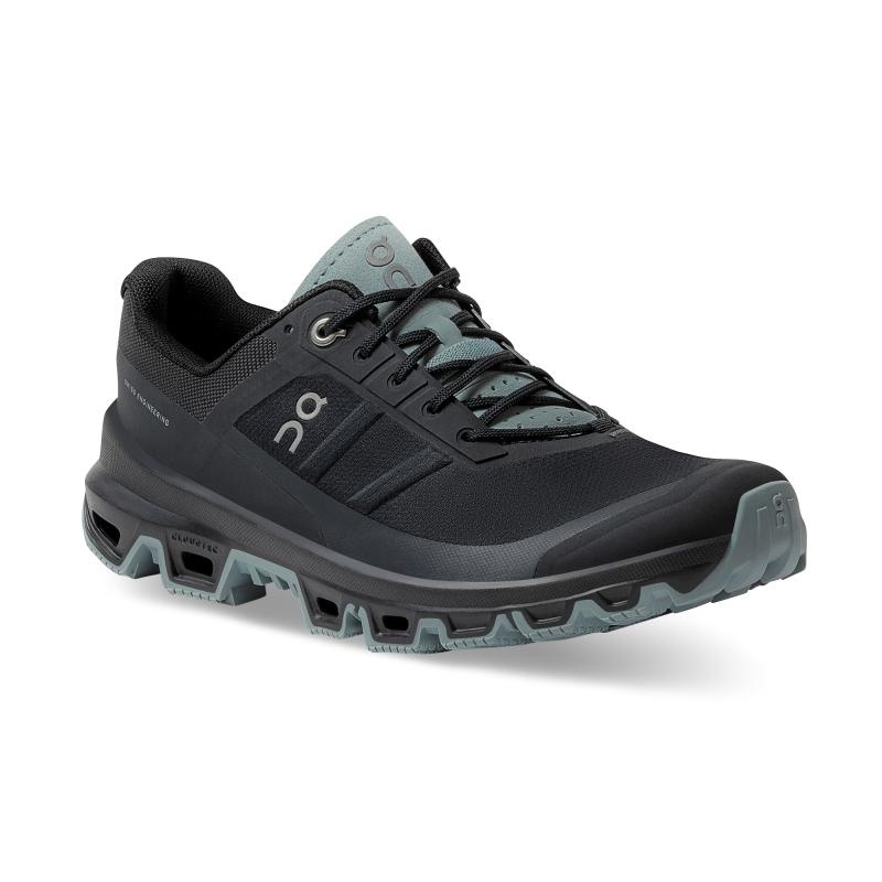 QC Cloudventure Women's Hiking Shoes Black | Cobble | 63049-LIMG