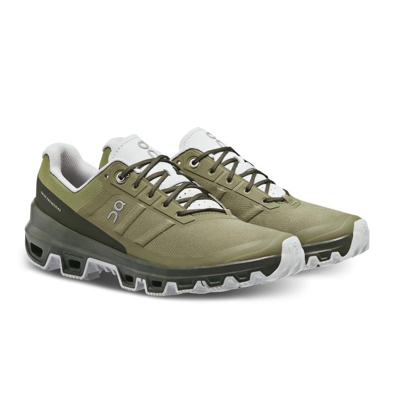 QC Cloudventure Women's Trail Running Shoes Olive | Fir | 02183-DCQY