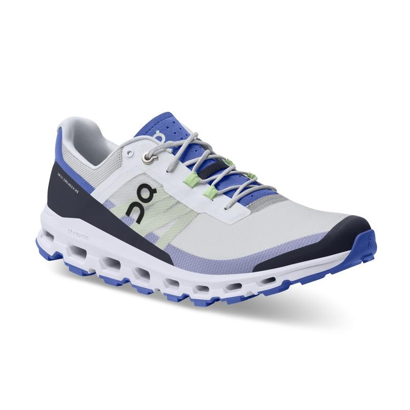 QC Cloudvista Men's Trail Running Shoes Frost | Ink Grey Blue | 82940-SPXG