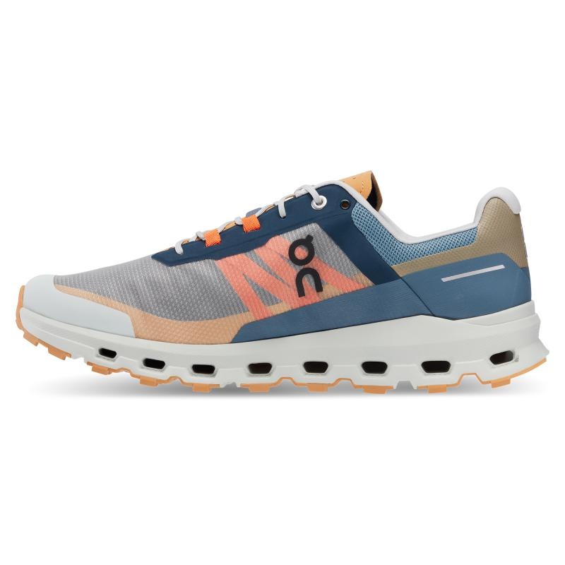 QC Cloudvista Men's Trail Running Shoes Navy | Mineral | 84901-ZETF