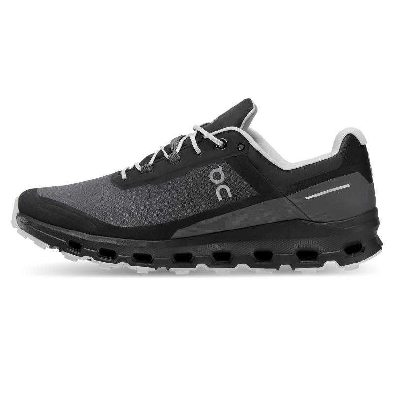 QC Cloudvista Waterproof Men's Trail Running Shoes Eclipse | Black | 46391-XSON