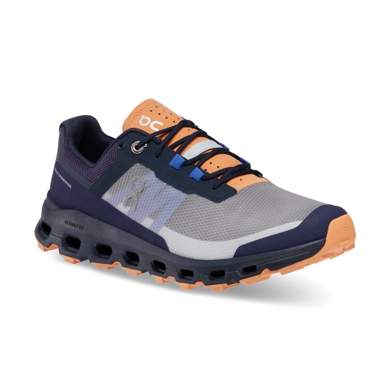 QC Cloudvista Women's Trail Running Shoes Midnight | Copper Grey | 93714-ERYV