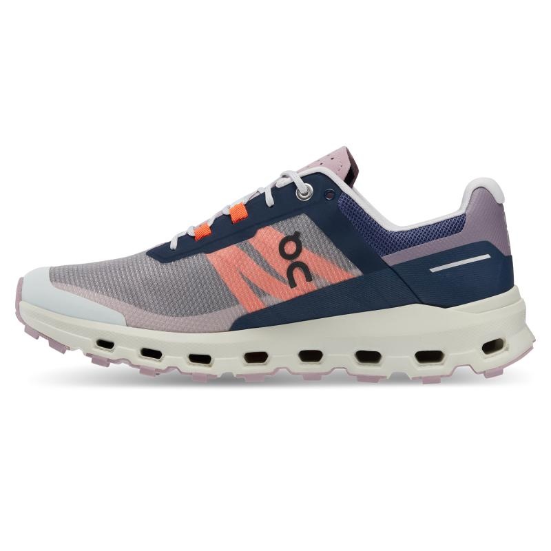 QC Cloudvista Women's Trail Running Shoes Midnight | Mineral Grey | 61352-JHGZ