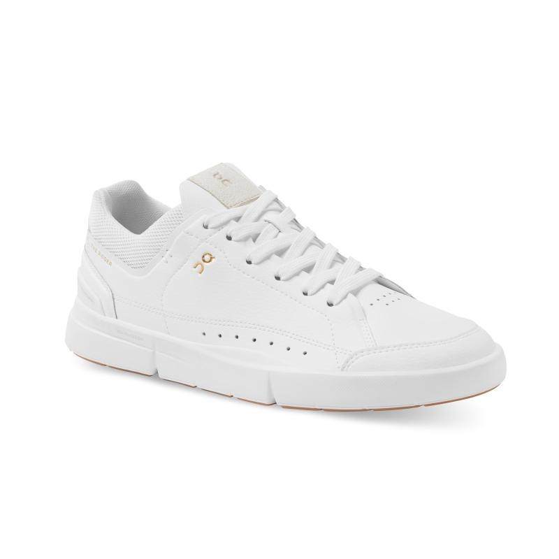 QC THE ROGER Centre Court Women's Sneakers White | Gum | 63218-YUTH