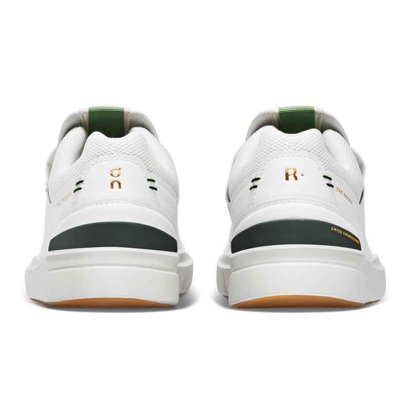 QC THE ROGER Centre Court Women's Sneakers White | Sage | 68102-HNLE