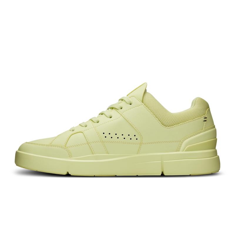 QC THE ROGER Clubhouse Men's Sneakers Hay Yellow | 64523-SXUK