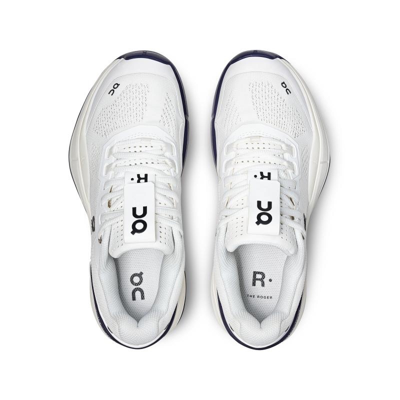 QC THE ROGER Pro Men's Tennis Shoes White | Acai | 57314-BOWK