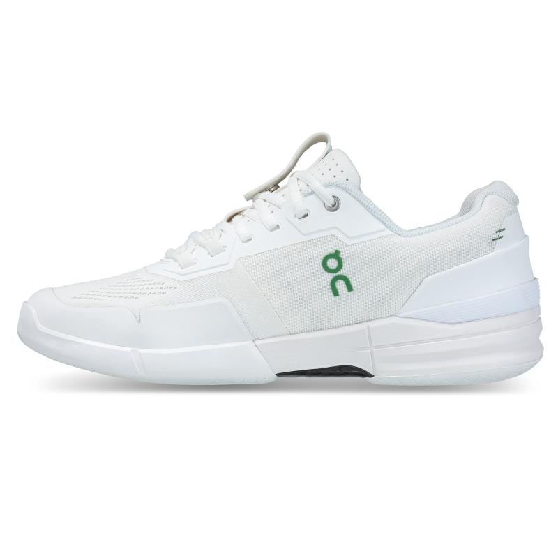 QC THE ROGER Pro Men's Tennis Shoes White | Green | 37249-RTBS