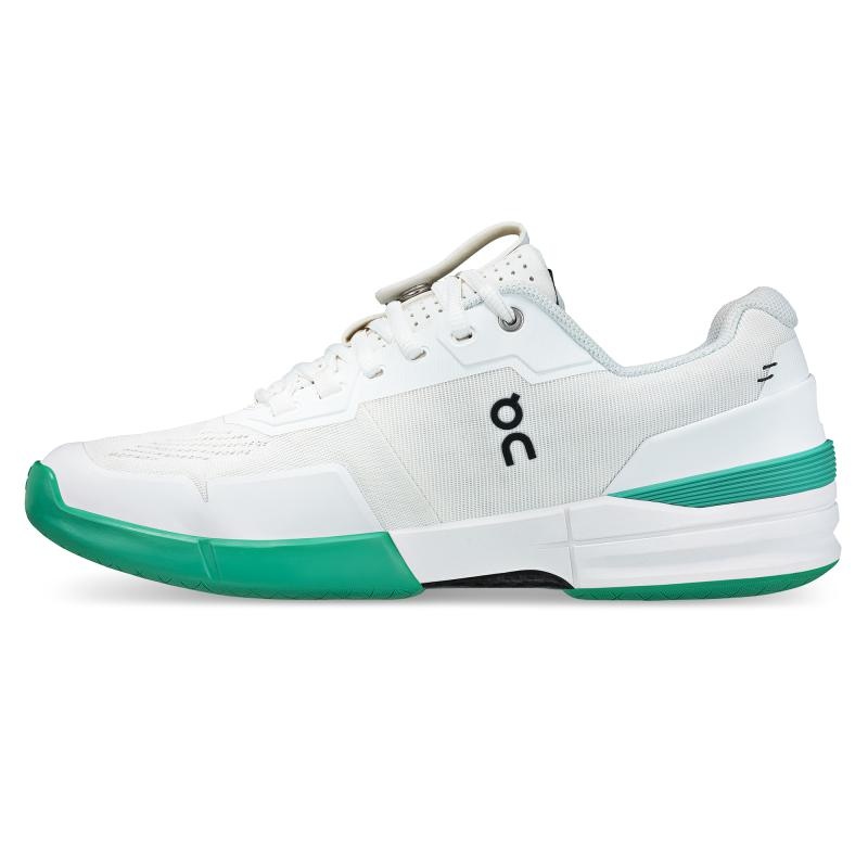 QC THE ROGER Pro Men's Tennis Shoes White | Mint | 28103-QGIY