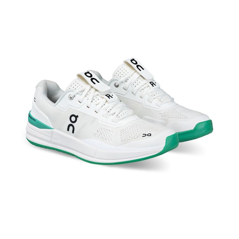 QC THE ROGER Pro Men's Tennis Shoes White | Mint | 28103-QGIY