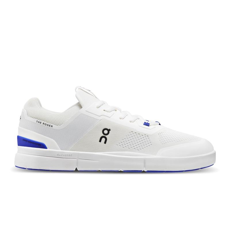 QC THE ROGER Spin Men\'s Lifestyle Shoes Undyed-White | Indigo | 34761-AJGW